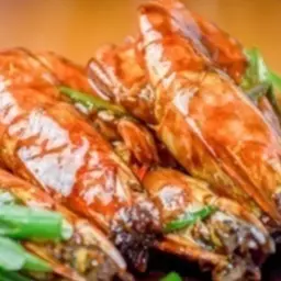 Fried Prawns With Soy Sauce